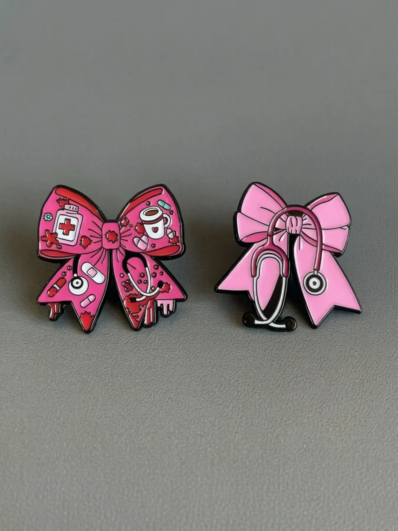 2 Pcs Set Necktie Pins, Enamel Drop Oil Alloy Pins, Fashion Accessories, Mini Lapel Pins, Metal Badges, Versatile Pin Gifts