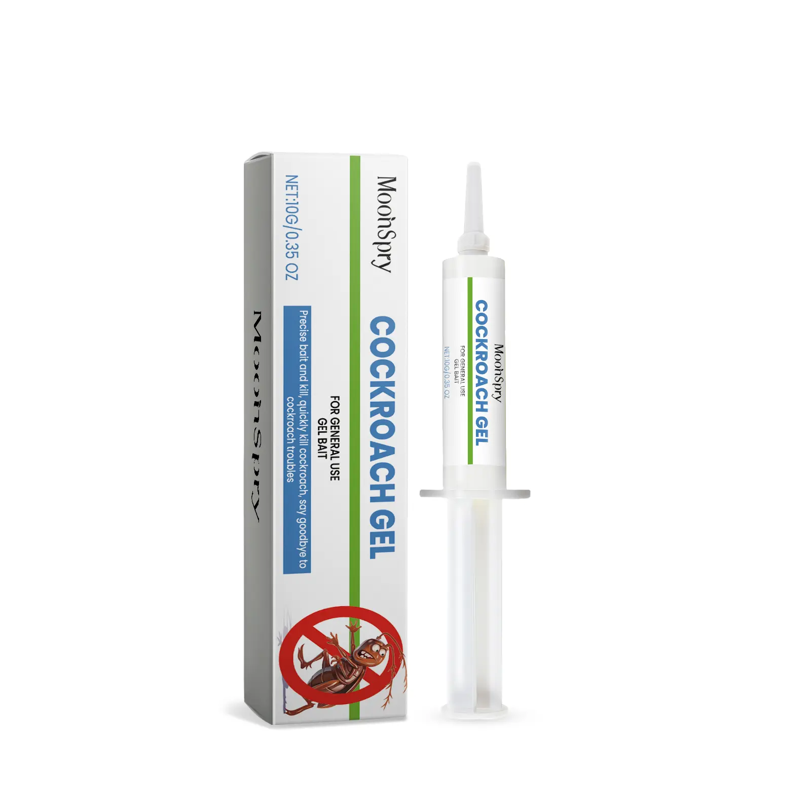 Cockroach Bait Gel with Sorbitol - Home Pest Control, Cockroach Control Agent for Indoor Living Room Roach Killing