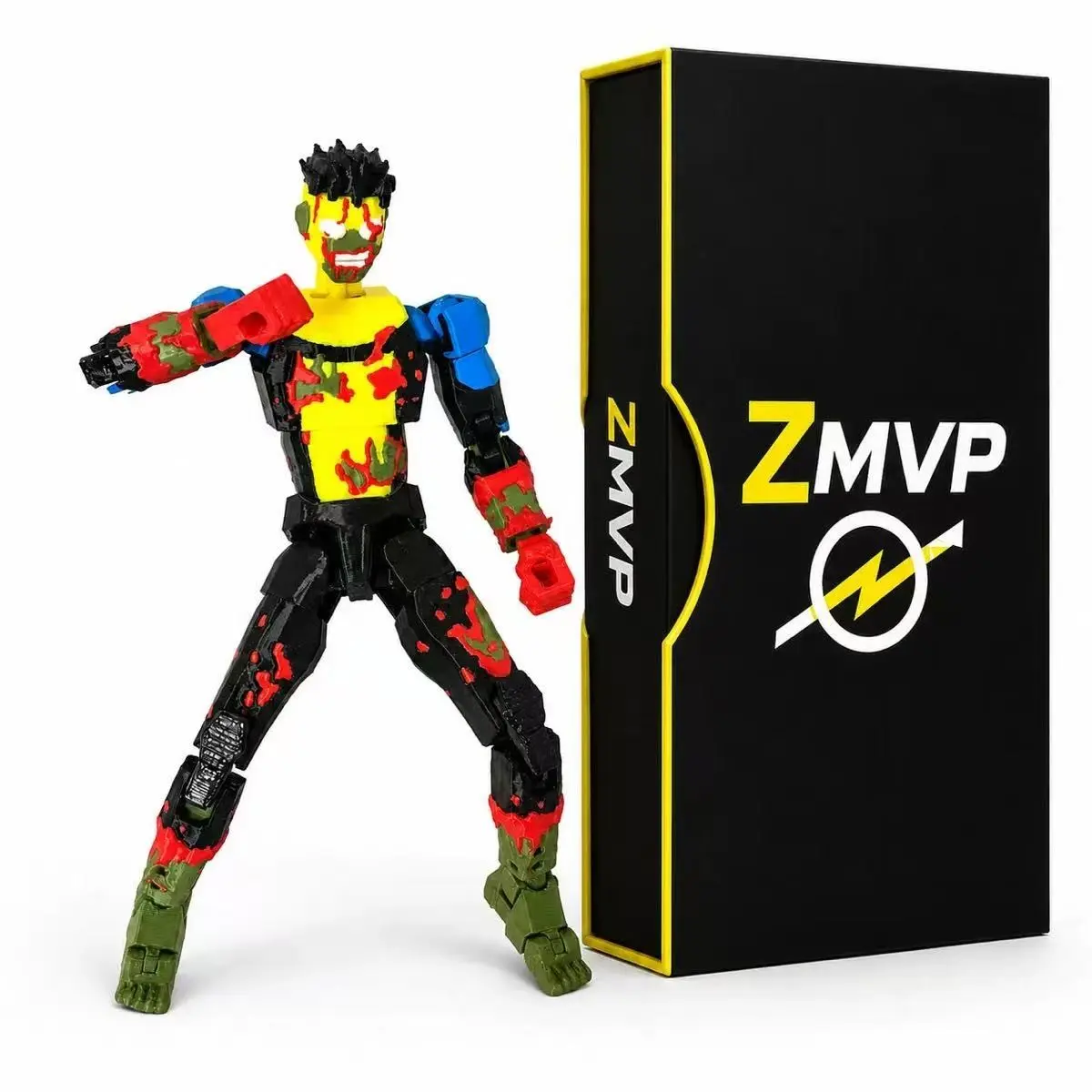 Jointed Action Figure Model, Unstoppable Doll Series, Unstoppable Warrior Collection, Collectible Display Piece, Unique Hobby Gift