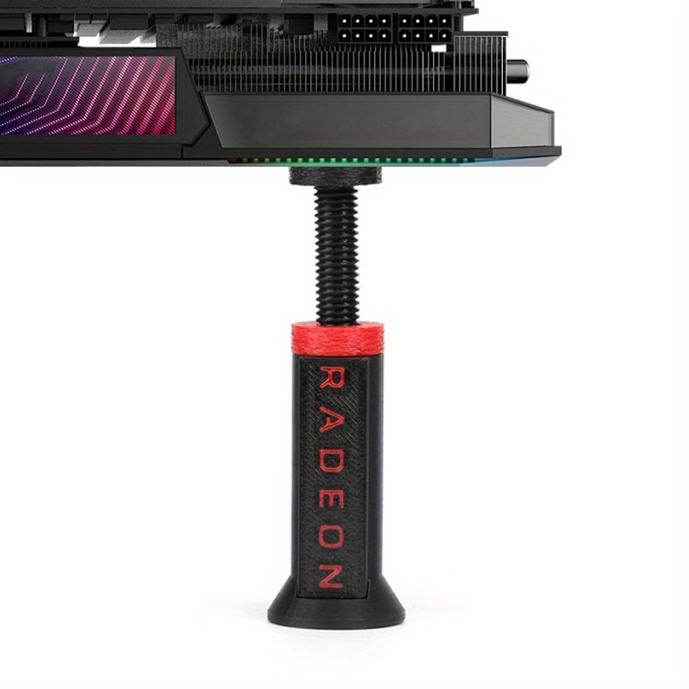 Universal Gpu Support Stand for Desktop Computers, Expandable Nvidia Graphics Card Protection Bracket, Monitor Anti-Tilt Stand