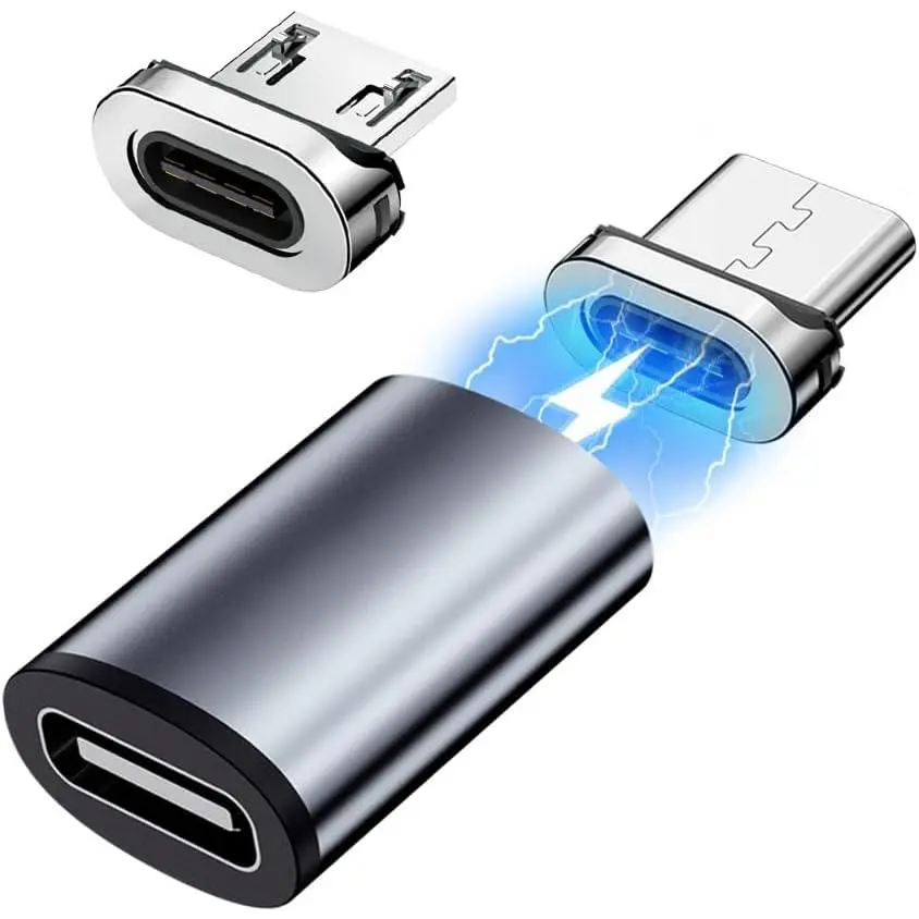 USB C (Female) to  USB/USB C (Male) Adapter [2 in 1   Charger] Type c   Converter