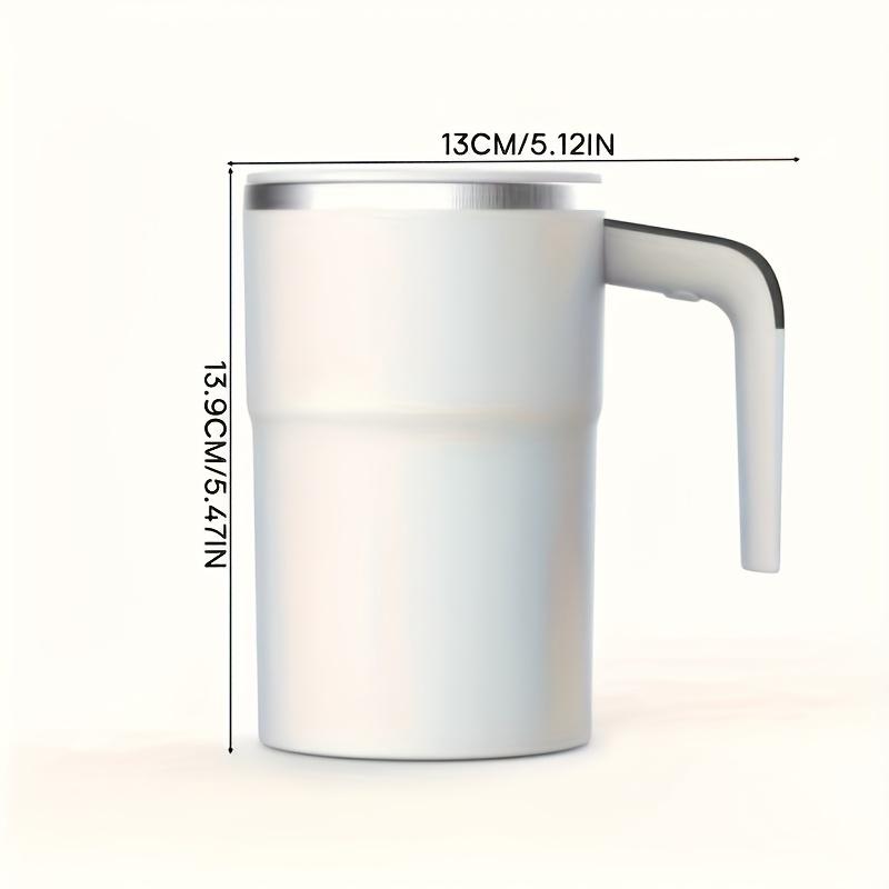 Temperature Display Automatic Stirring Cup Self-Stirring Coffee Mug with Temperature Display Function Travel Water Cup for Mixing Milk Chocolate Mocha Coffee Protein Powder Couple's Cup