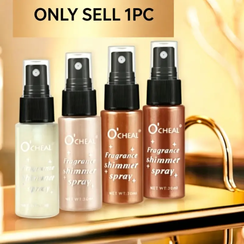 Body Glitter Spray, Quick-Dry Long-Lasting Shine, Suitable for Hair and Body, Perfect for Stage Shows, Festivals, Parties
