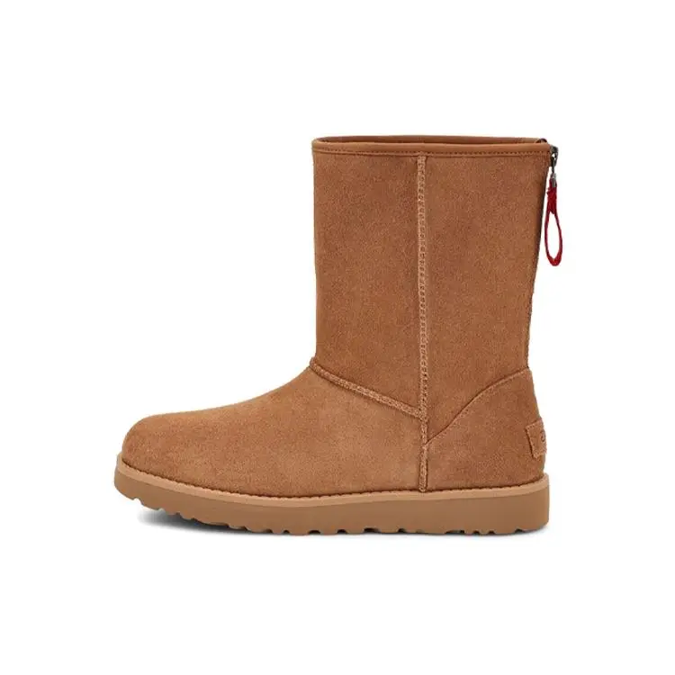 UGG Sheepskin Warm Wrap Comfort Mid-Calf Snow Boots 1122672-CHE