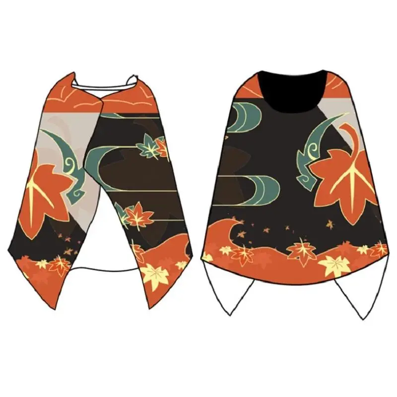 Genshin Impact Cosplay Blanket Cloak Cape Kazuha Scaramouche Wanderer Venti Hutao Klee Zhongli Arataki Itto Kaveh Costume Hoodie
