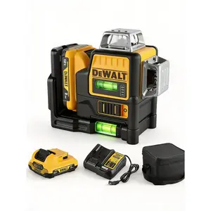 Dewalt NEW DW089LG 12 Lines 3 Sides*360 Degree Vertical 12V Lithium Battery Laser Level Horizontal Green Meter Outdoor Levelingdrill big tool set lawn sweeper impact wrench welder machine