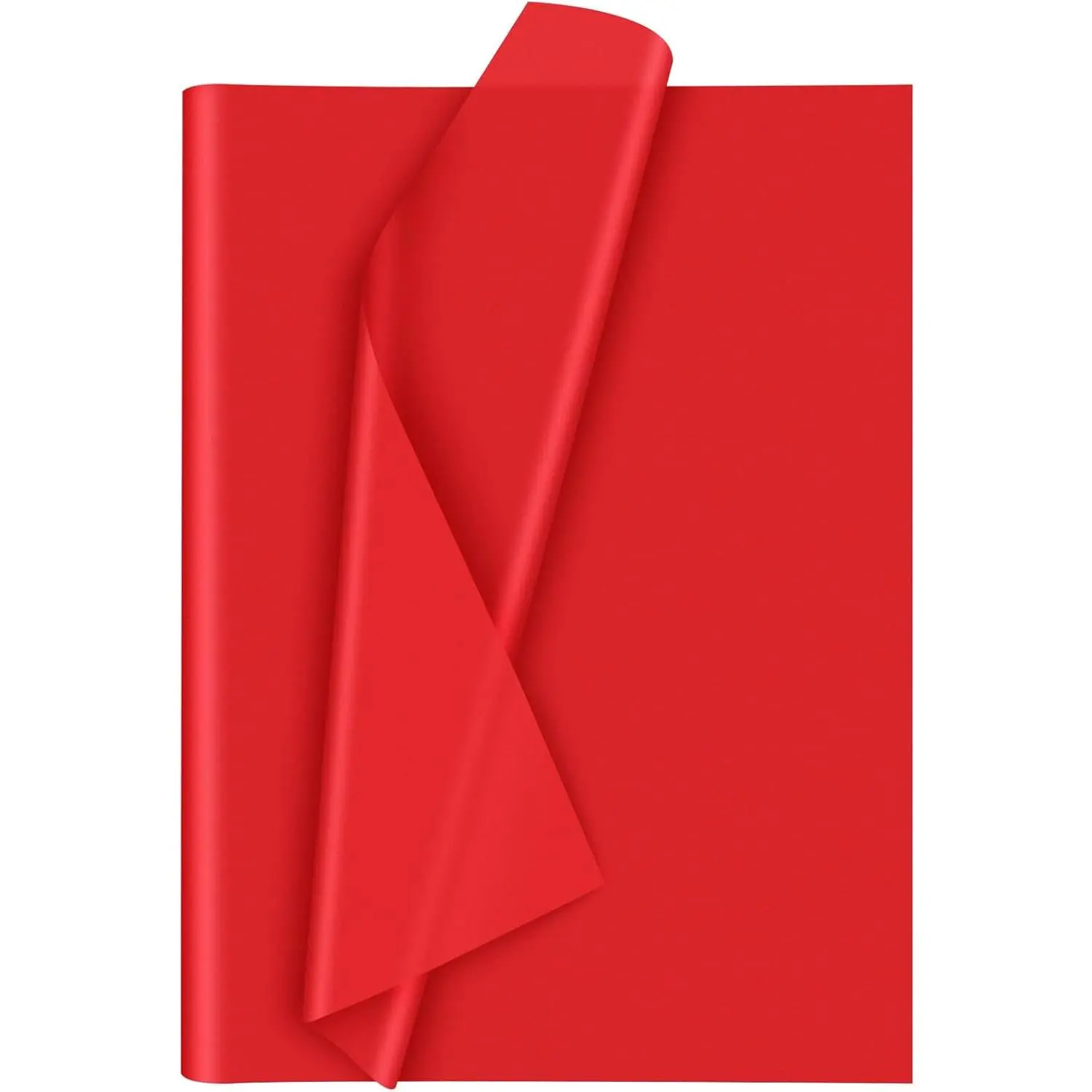 60 Sheets Red Tissue Paper Art  Wrapping Tissue Paper Bulk  Wrapping for DIY Art Craft Floral Birthday Christmas Valentine's Day Wedding Party Festival(20 x 14.5 inches /50 x 37cm)
