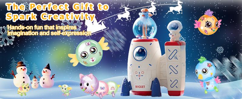 DIY Balloon Animals Craft Kit for Kids | Magical Bubble Toy with Customizable Shapes | Fun & Educational Puzzle Play | Perfect Party & Birthday Gift Idea DIY Balloon Animals Craft Kit for Kids | Magical Bubble Toy with Customizable Shapes | Fun & Educational Puzzle Play | Perfect Party & Birthday Gift Idea