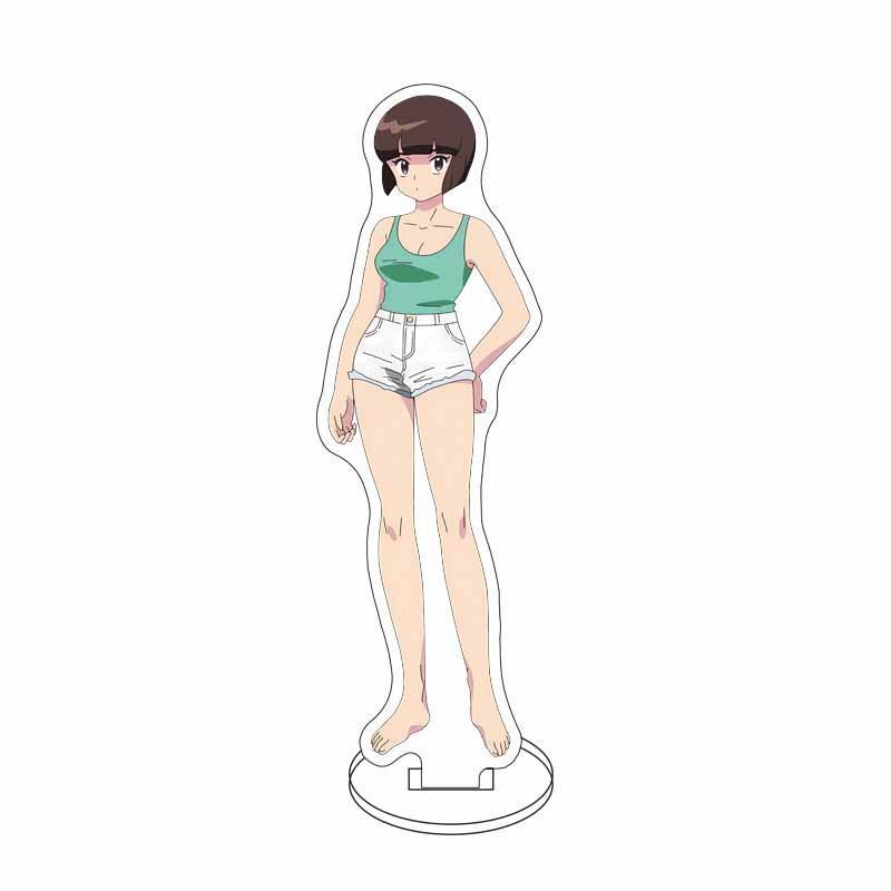 NEW 15CM Ranma 1/2 Acrylic Stand Figure Tendou Akane Hibiki Ryoga Anime Model Plate Standing Sign HOT Cartoon Doll Bedroom
