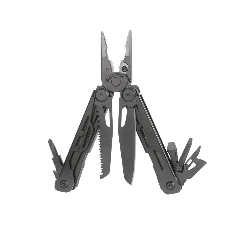 Multi-functional pliers with outdoor folding knife - portable pocket knife, emergency survival gear, multi-tool combination pliers rally essential gear
