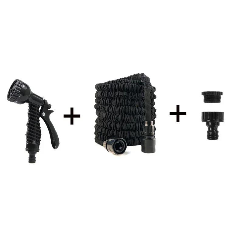 25FT-75FT Expandable Magic Hose Lightweight Design Durable Materials 7 Water Spraying Functions Gun Home Garden Watering Tools