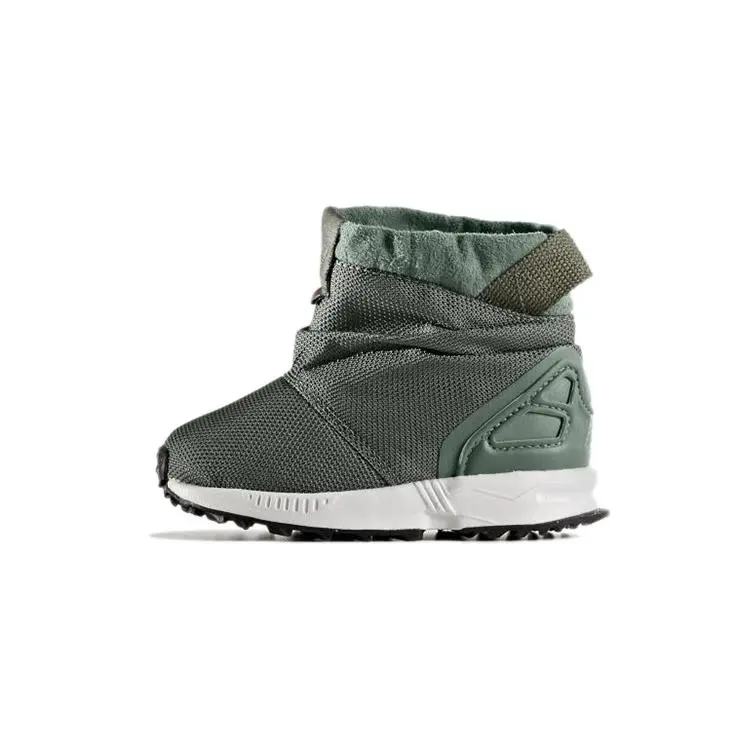 adidas Originals ZX Flux Comfortable Warm Durable High-Top Walking Shoes BY9065