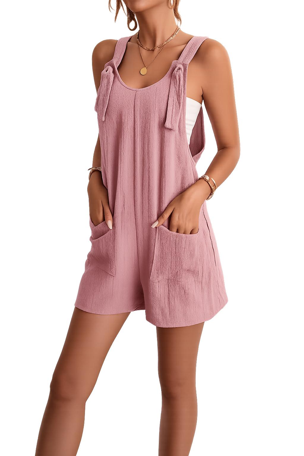 2026 Women's Summer Leisure Fashion Tank Top Short Pants Overall Skirt Bib Bottoms for Women