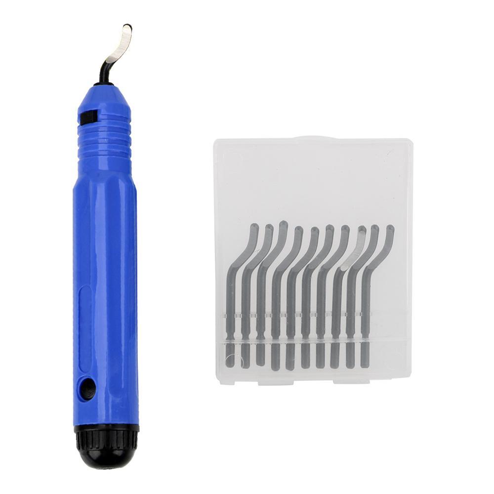 Burr Scraper, Edge Cutter, Tube Trimming Knife, Deburring Handle Reamer Tool Parts for Copper, Professional Deburring Tool