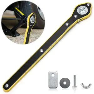 Jack Ratchet Wrench - Scissor Jack Lug Wrench, Labor Saving Lift Speed Handle Tool, Universal Auto Jack Ratchet Wrench for Car Motorcycle SUV Truck RV, Portable Emergency Tire Change Tool