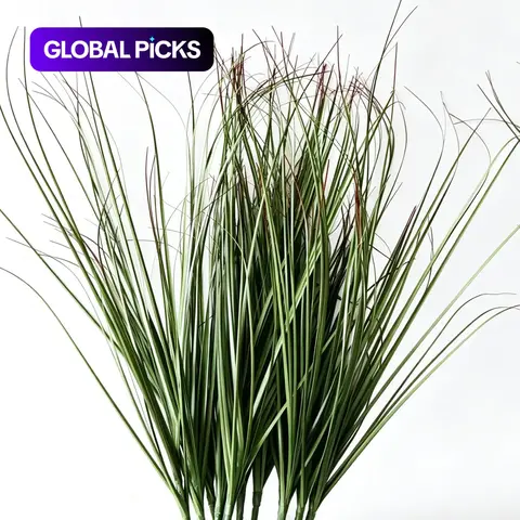 Artificial Wheat Grass Shrub Plants, Plastic UV-Resistant Decorative Fake Plants for Outdoor and Home Decor, 12/24/48 Pieces #GLOBAL PICKS