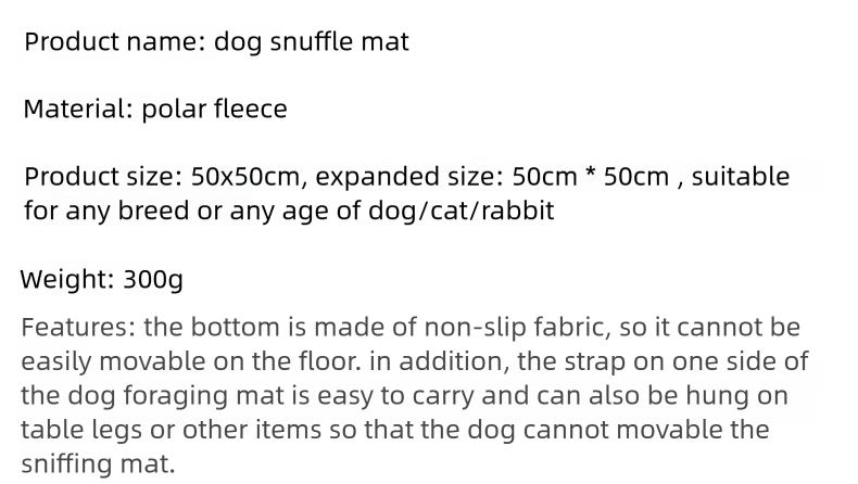 New Snuffle Mat: Colorful Flower & Bone Design - A Pet Scent Training Blanket for Physical and Mental Stimulation