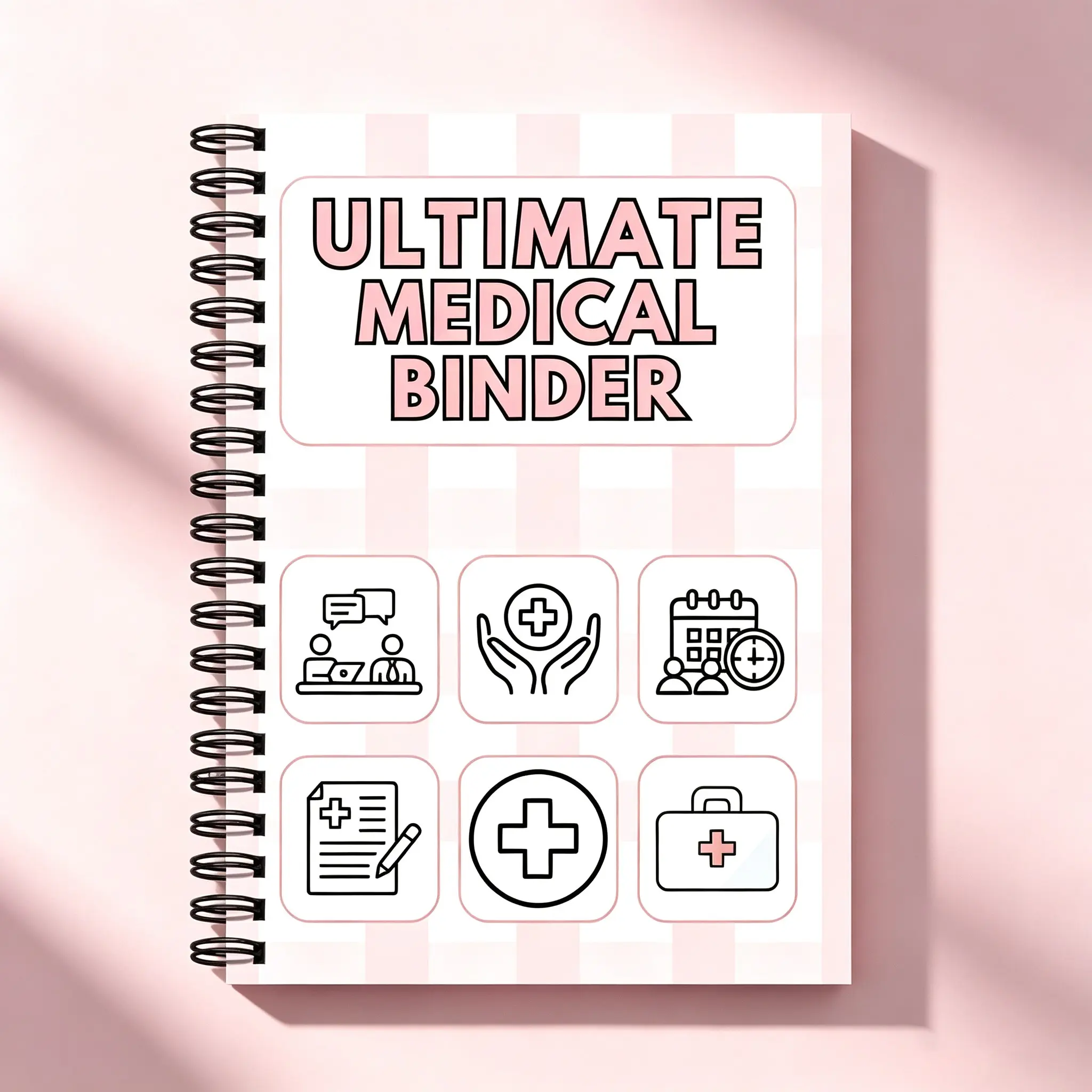 Ultimate Medical Binder for Adults, Health Records Organizer, Family Health Planner, Medication Tracker, Doctor Visit Log