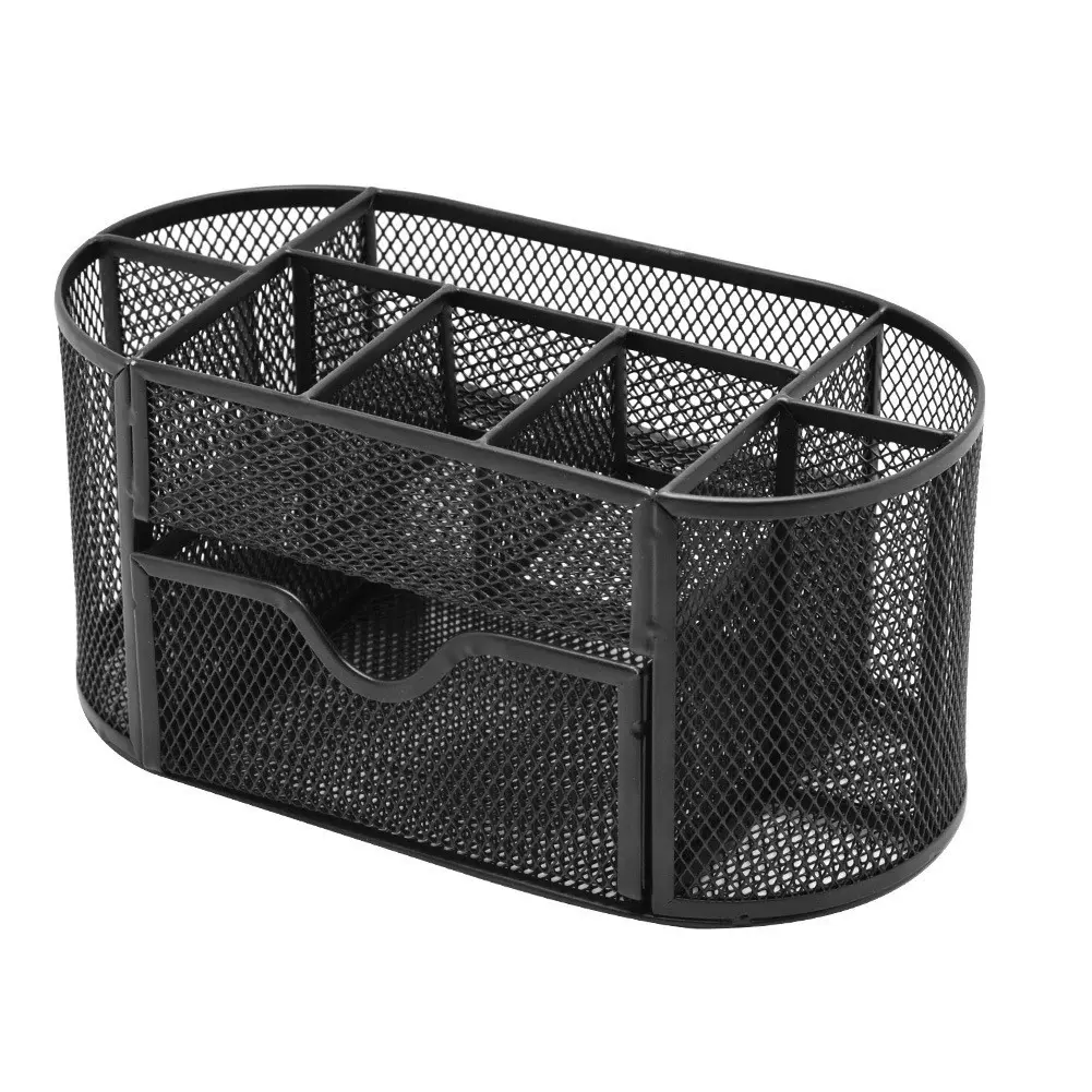 9-Grid Desktop Paper Organizer, Compact Design, Ideal for Daily Office Use, Efficient Storage Solution, Perfect for Home & Workspace