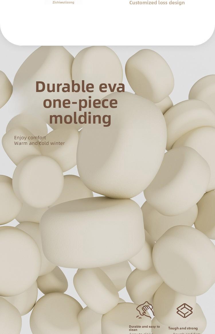 Women's summer non-slip indoor home bathroom EVA couple's home sandals men's retro style slippers