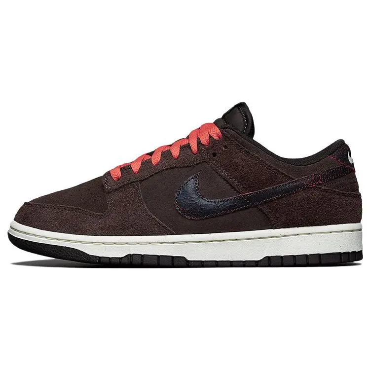 Nike Dunk Baroque Brown Low-Top Retro Casual Sneakers for Men Verifiable, with credentials and supporting global authentication