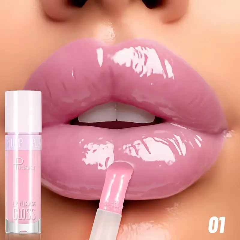 14-Color Moisturizing Lip Gloss, Waterproof & Long-Lasting, Smudge-Proof, Perfect for Sexy Pouty Lips, Ideal Gift for Women