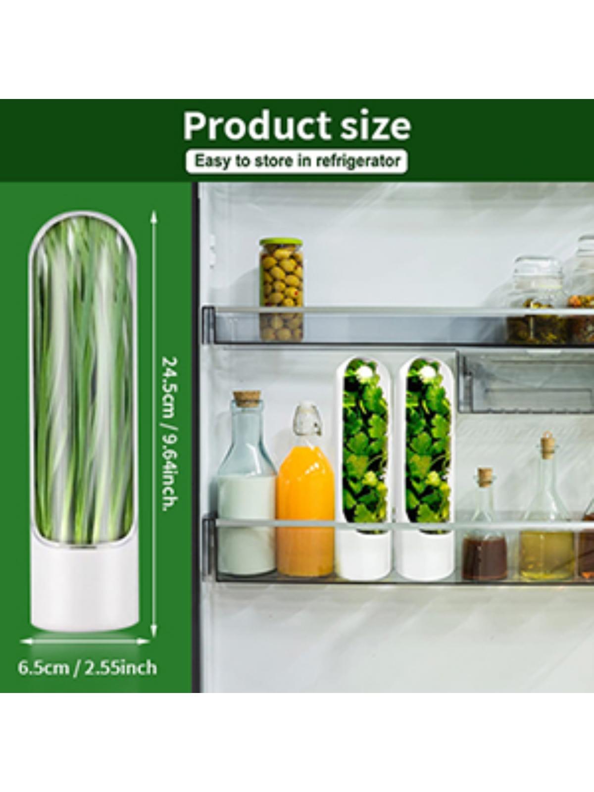 Arthink Kitchen Accessories Vegetable Fresh Keeping Bottle ABS Grade Transparent Airtight Leak Proof Stackable Herb Storage Container for Easy Viewing Preservation Function TikTokShopBlackFriday