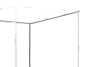 Full Size Football Helmet Display Case - 15.4×11×11.8in Interior, 100% Wooden Base, Compatible with Baseball/Motorcycle/Racing Helmets, High-Transparency Acrylic with UV Protection