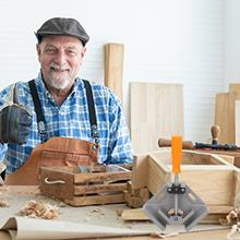 4 PCS Corner Clamps for Woodworking, 90 Degree Angle Clamps, Swing Jaw Aluminum Frame Clamps for Precise and Easy Fixing