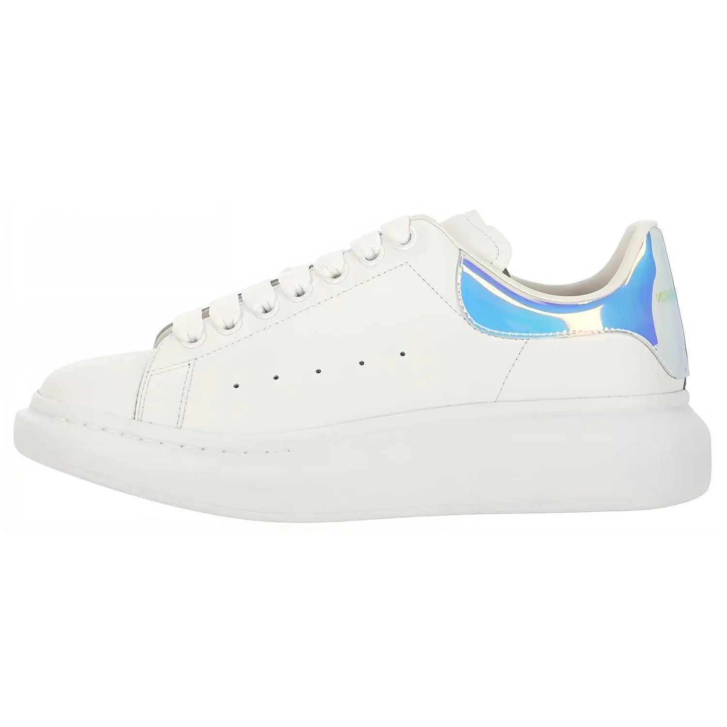 Alexander McQueen Oversized Sneakers for Men – Comfortable, Stylish, Low-Top White Fashion Shoes Verifiable, with credentials and supporting global authentication