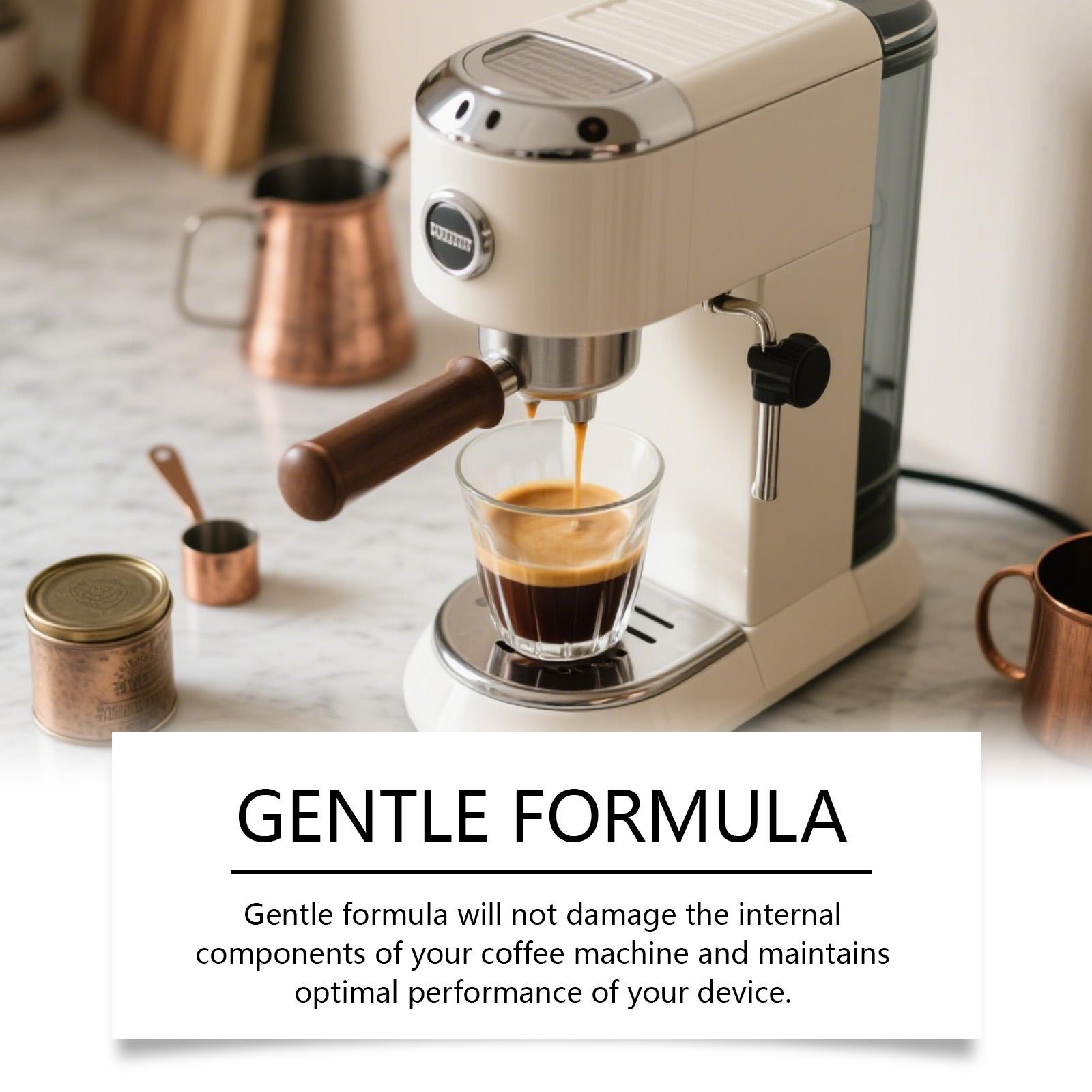 AMZ Coffee Machine Cleaning Tablets: Daily Gentle Cleaning Of Stains And Scale. Portable And Universal Coffee Machine Cleaning And Care Tablets