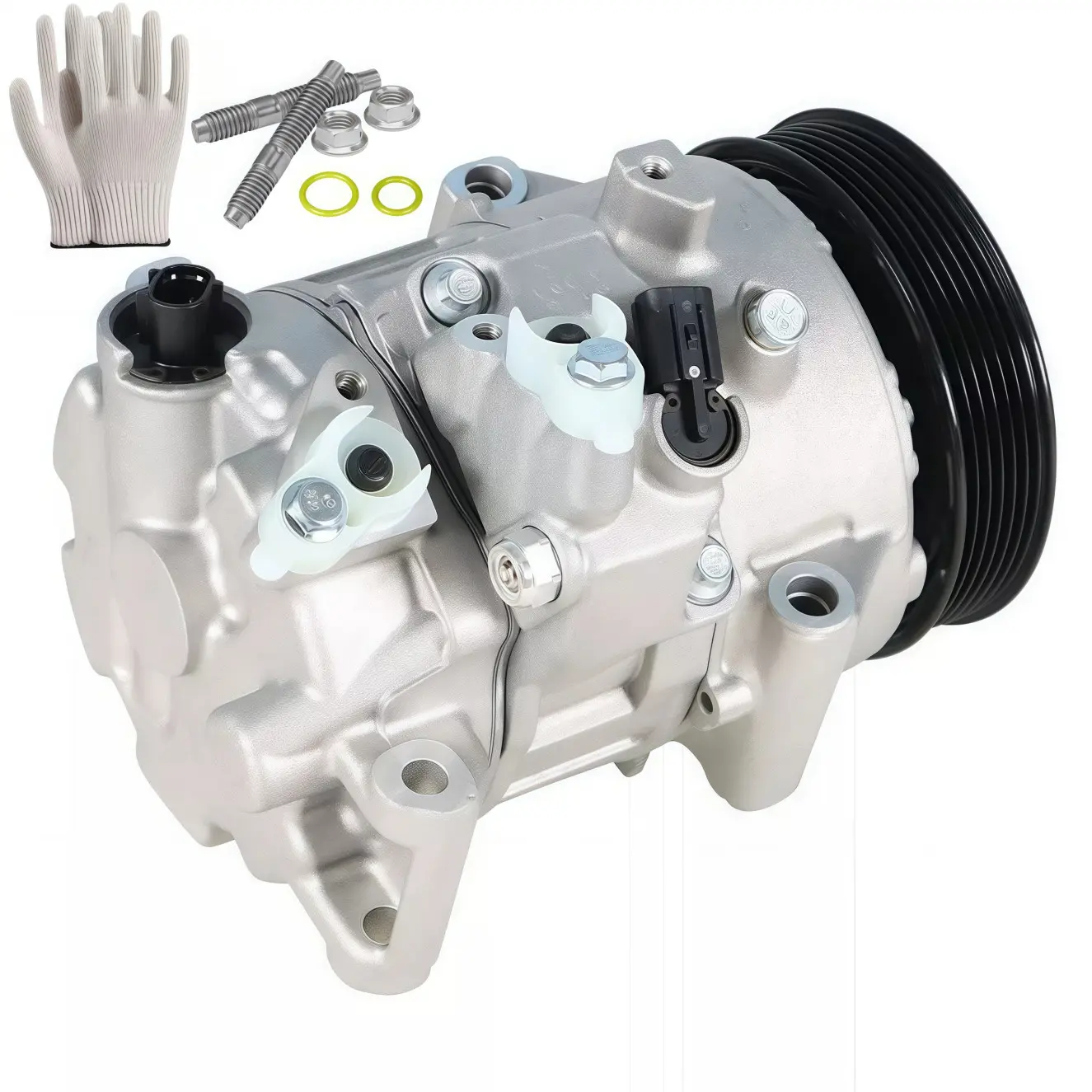 Automotive A/C Compressor Unit with Clutch (Part No. CO 11303C) – Car Repair Tools Compatible with 2012-2017 Toyota Camry for A/C Repair & Cooling System Maintenance