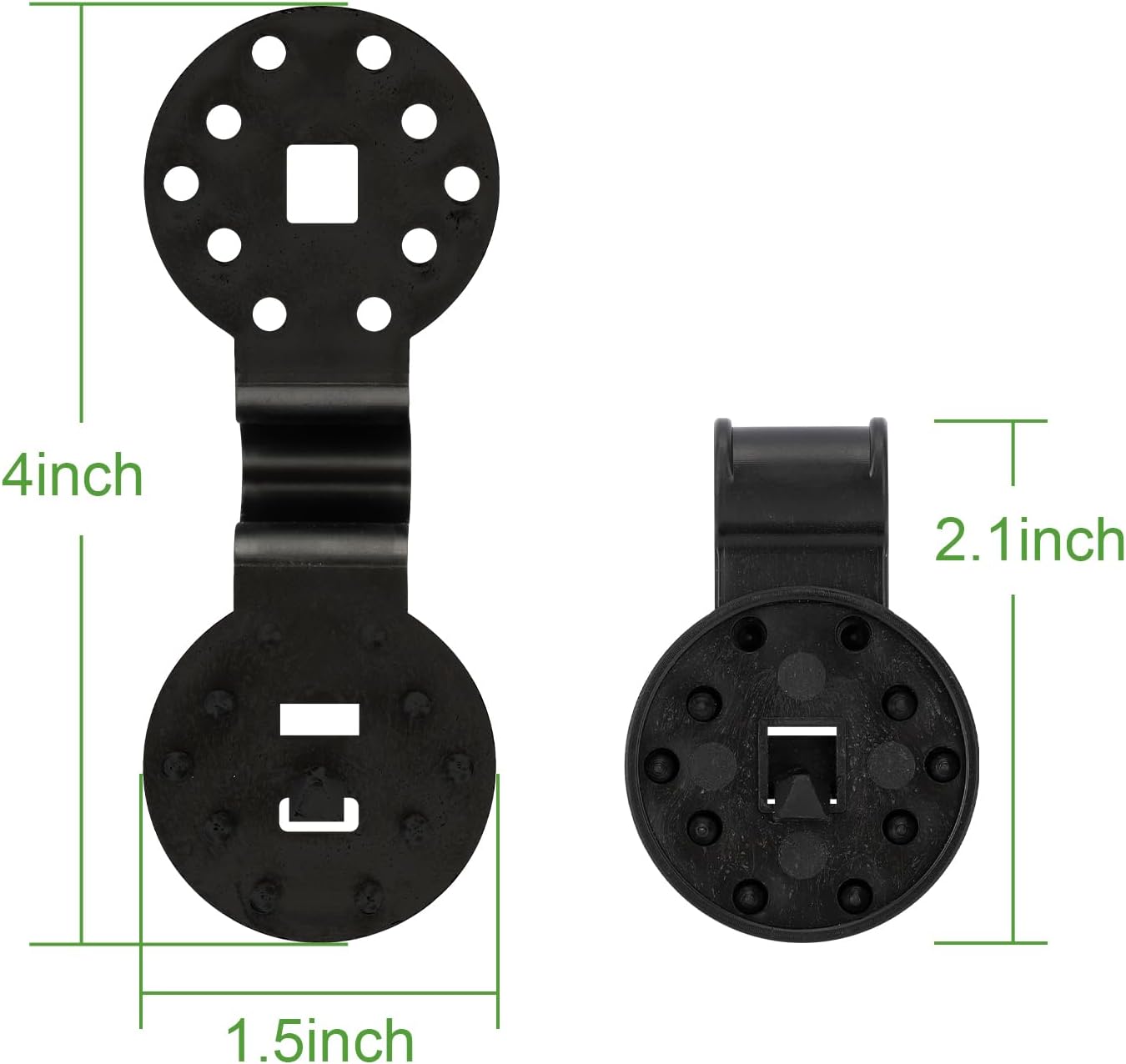 50PCS Awning Fabric Heavy Duty Locking Clip, Reusable Windproof Awning Fixture Tarp Plastic Clip, Removable Garden Netting Awning Fabric Retaining Clip Clip