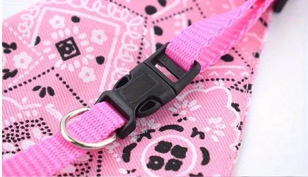 1pc Cashew Floral Graphic Dog Bandanas - Adjustable Triangle Pet Saliva Towel for Small and Medium Dogs and Cats - Stylish and Comfortable Pet Supplies