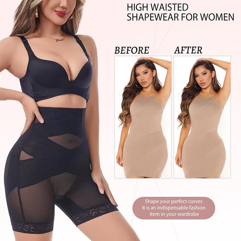 Women Shapewear Tummy Control Postpartum Underwear High Waist Butt Lifting Shorts Seamless Slimmer Body Shaper