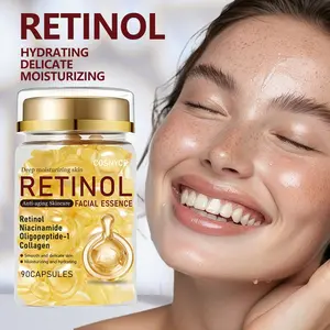 Portable Independent Granule Essence Capsules, Retinol, Melting Collagen, Niacinamide, Sealed Jar Design, Small Particles Individually Packaged, Anti Age Boost, Boosts Skin Radiance, Skin Repair, Serums