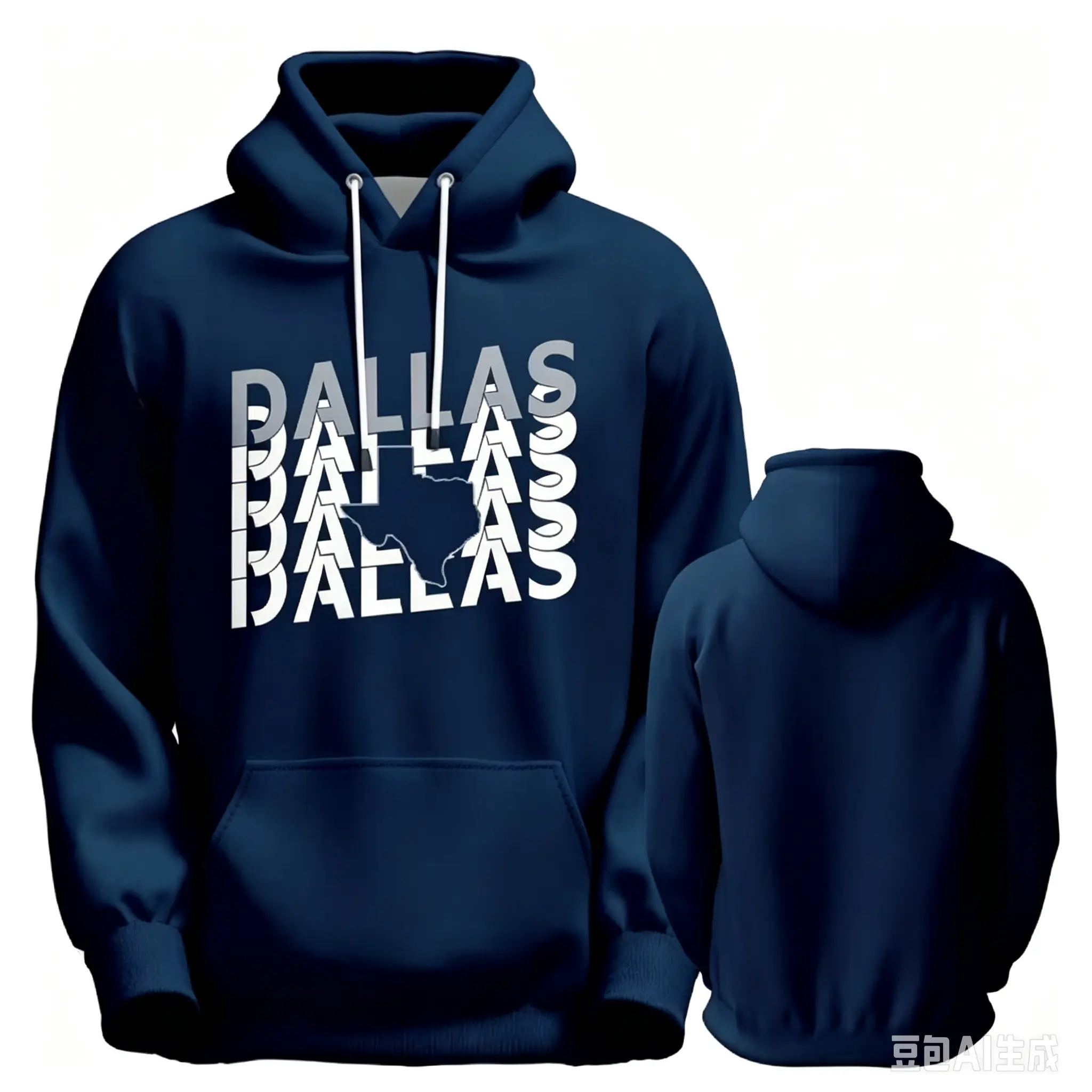 Men'S Football Hoodie, State Map Design Brown Football Long-Sleeved Sweatshirt, Pocket Pullover, Team Fan Football Gift, FallWinter Daily Wear, Football Game Day Team Fan Hoodie