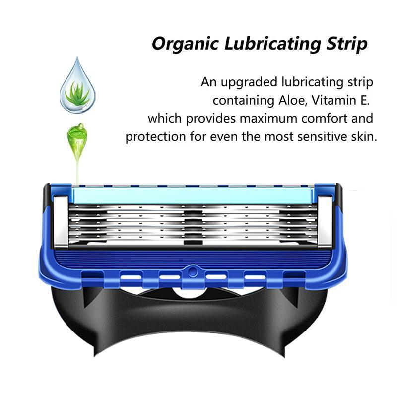 5 Layer Manual Razor Blade, Men's Beard Shaver, Universal Beard Shaving Tool for Men, Men's Care Product