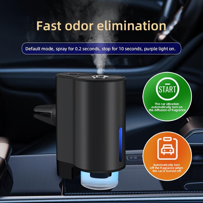Smart Car Air Freshener, USB Rechargeable Car Air Freshener with 3 Adjustable Modes, Car Fragrance Diffuser, Car Interior Accessories