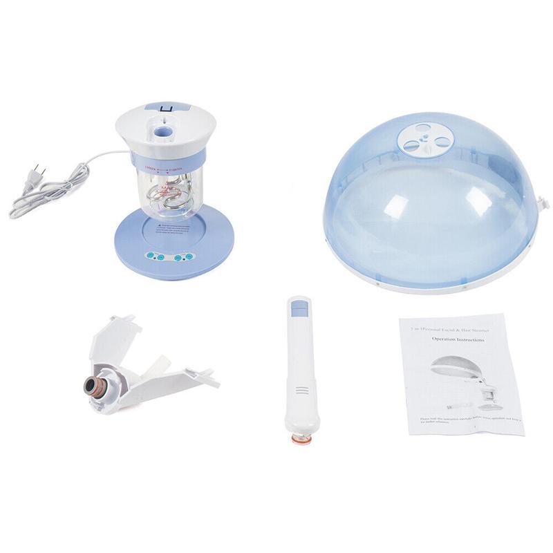 DESKTOP 2 IN 1 PERSONAL BEAUTY HAIR STEAMER SALON AND SPA EQUIPMENT USA Upgraded Version