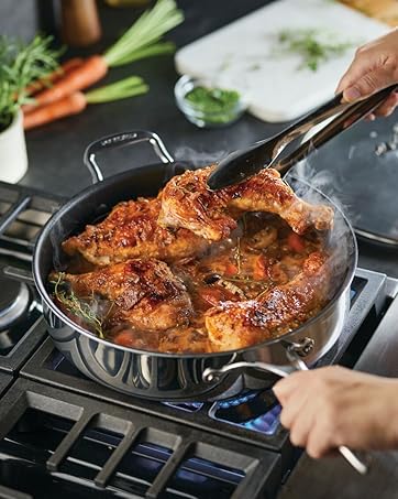 Circulon A1 Series with ScratchDefense Technology Nonstick Induction Cookware/Pots and Pans Set, 9 Piece, Graphite