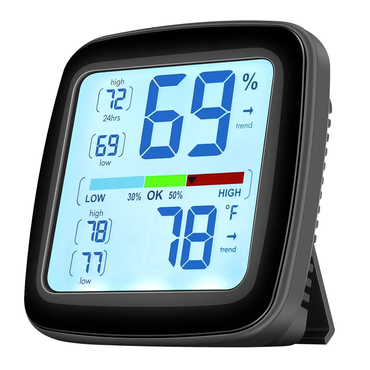 SC42 Professional Digital Hygrometer Indoor Room Thermometer | Humidity Gauge Pro Accuracy Calibration
