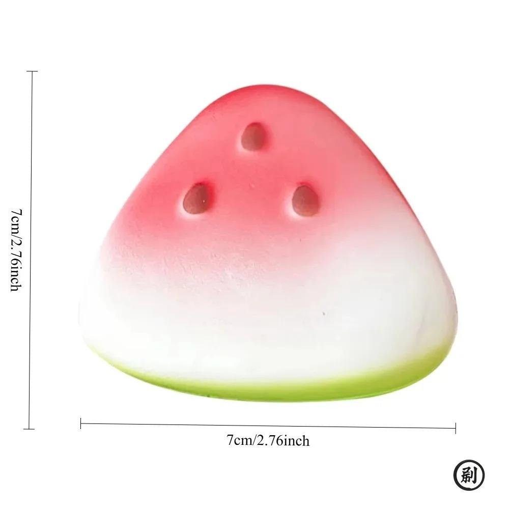 Watermelon Fidget Toy Anti-Stress Slow Rising Fruit Pinch Squeeze Stress Reliever Funny Pressure Reducer Prop