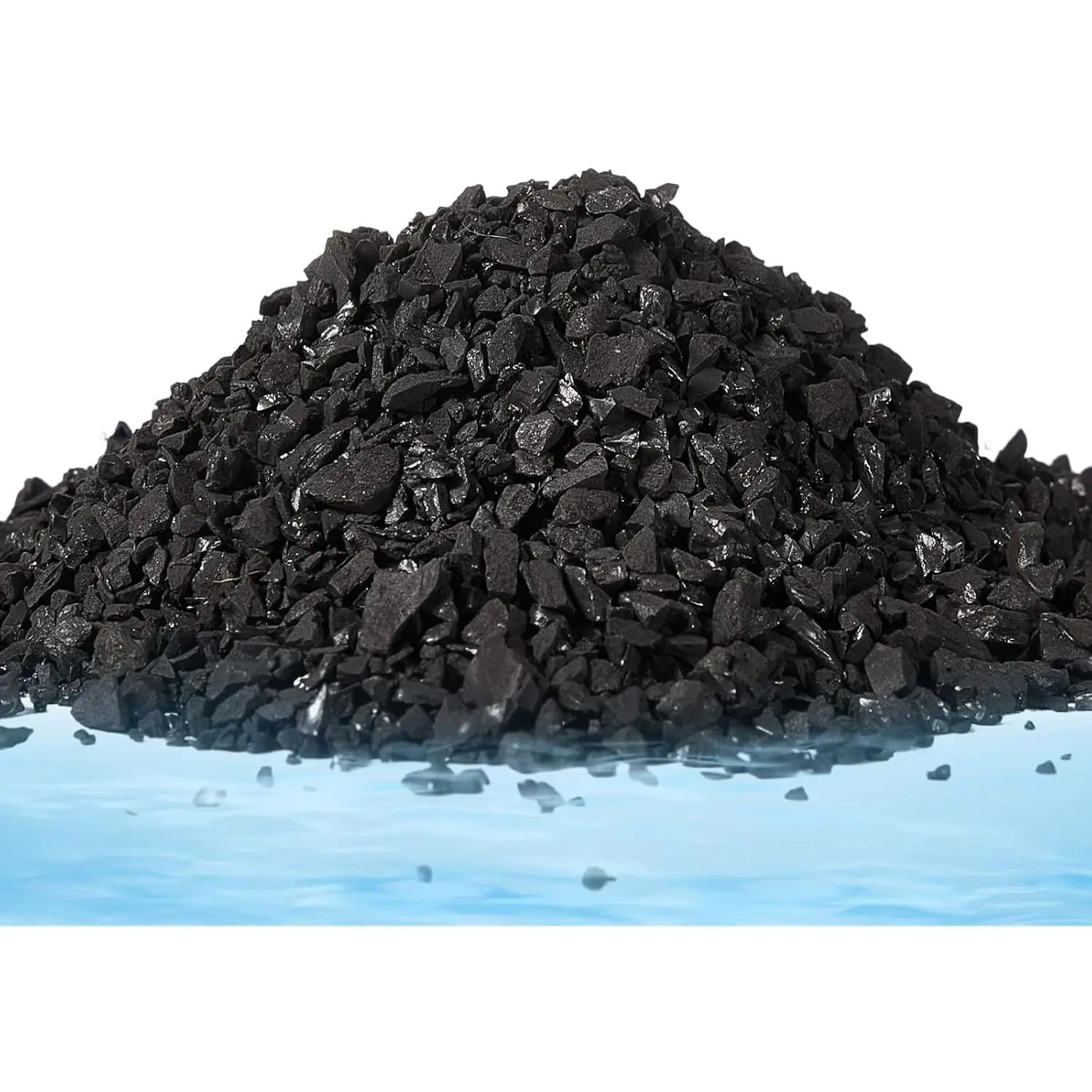 Bulk Water Air Filter Activated Charcoal Coconut Hull Granular Activated Carbon 10-18 Mesh Water Distiller Charcoal Filters Media for Filtration(6.6 Lbs)