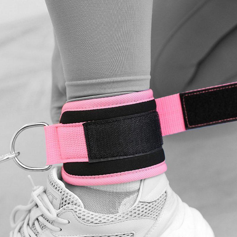 2-Pack Ankle Straps, Foot Straps for Fitness Training, Sports Ankle Straps for Cable Machines, Yoga & Pilates Equipment Accessories, Workout Band