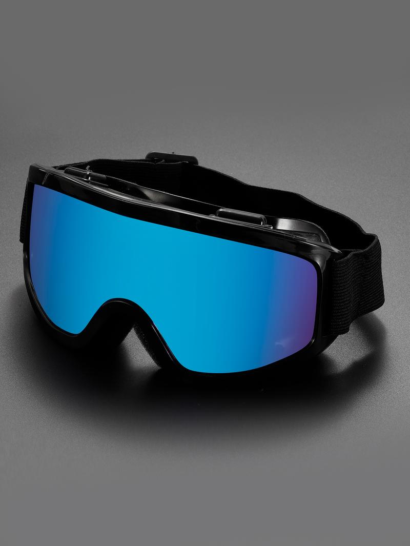 Unisex One-Piece Large-Frame Ski Goggles: Day-Night Versatile Lens, Padded Windproof Fit for Skiing/Snowboarding, High-Definition Anti-Fog Shades for Mountaineering & Winter Adventures Unisex One-Piece Large-Frame Ski Goggles: Day-Night Versatile Lens, Padded Windproof Fit for Skiing/Snowboarding, High-Definition Anti-Fog Shades for Mountaineering & Winter Adventures