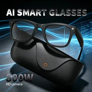 2026 New Ai Smart Glasses, 8mp HD Camera, Photo & Video Capture, Sunscreen Function, Unisex Daily Use, Non-Color Changing, Lithium Ion Battery