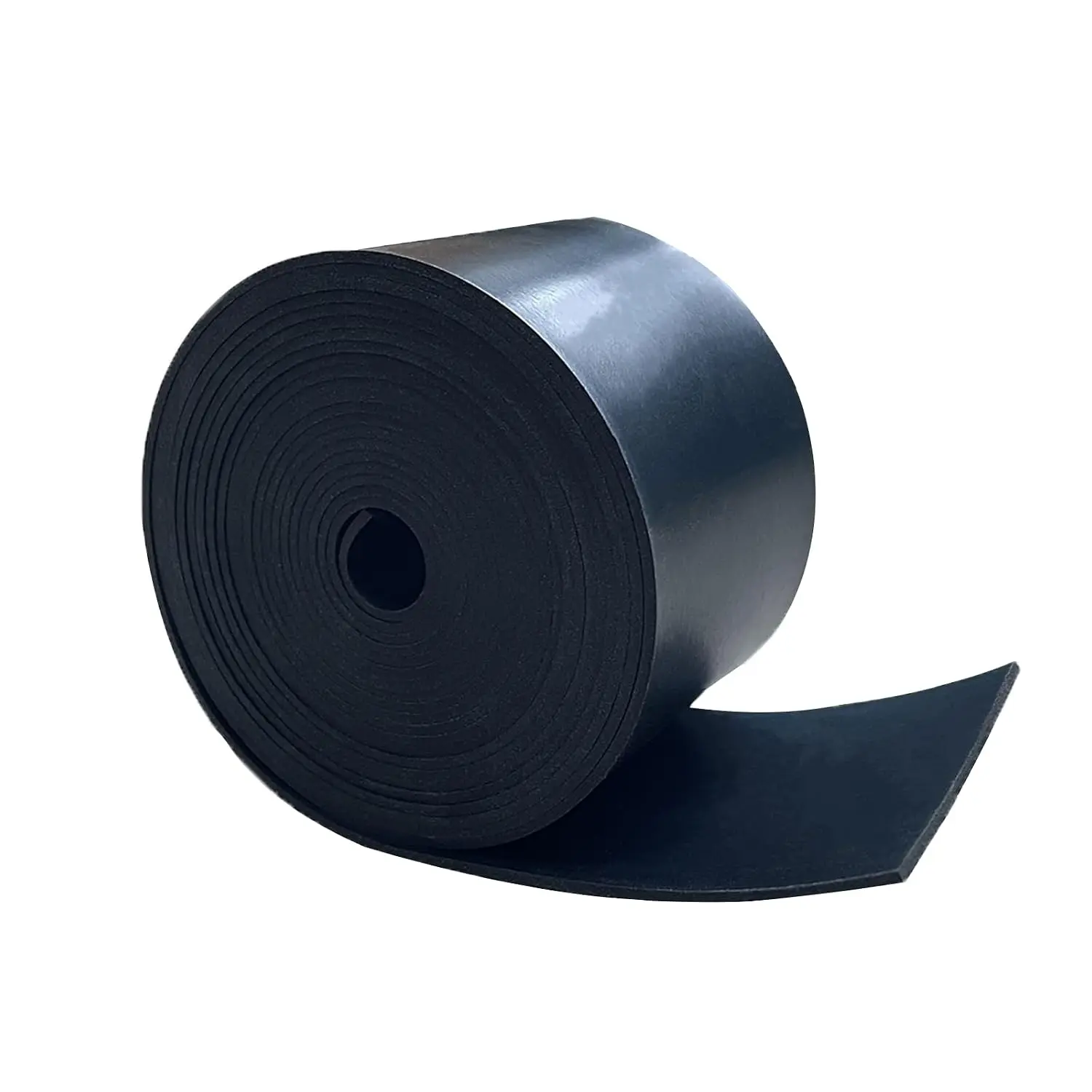 Solid Rubber Sheets,Rolls & Strips 1/16 (.062)" Thick X 2" Wide X 10'Long | Solid Rubber Strips for DIY Gaskets Crafts Pads Sealing Abrasion Supports Flooring Protection Warehouse