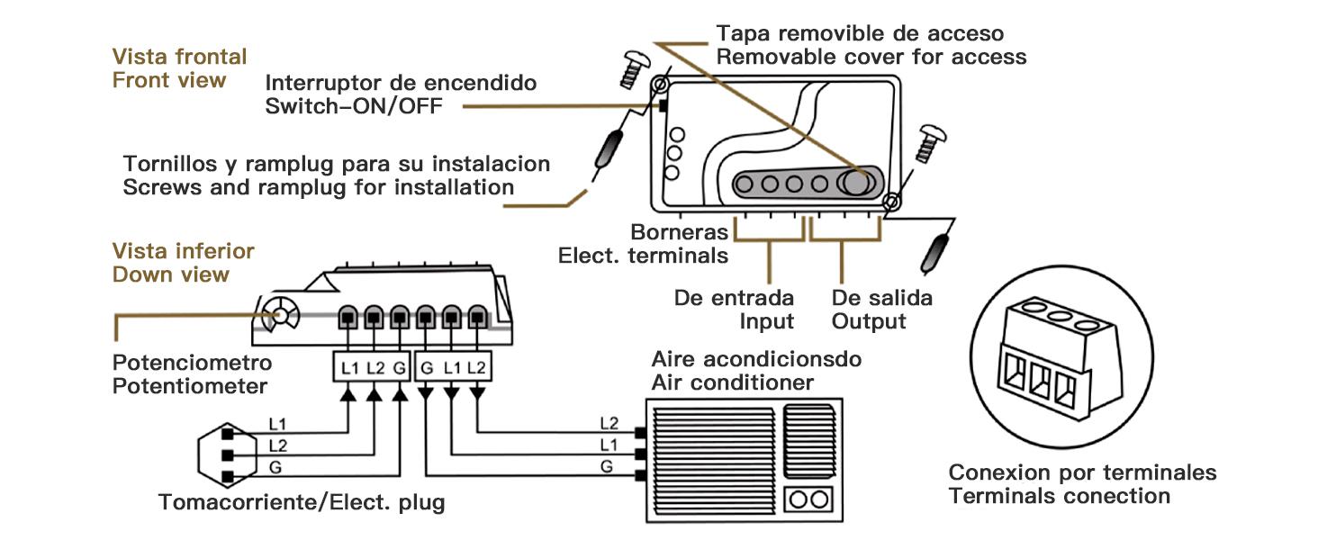 Wiring Protector, Voltage,Suppressor Protector with Protected Light Indicators for Refrigerator/TV/Air Conditioning/Computer and Home Appliances, 220V 3520W-2Pack Wiring Protector, Voltage,Suppressor Protector with Protected Light Indicators for Refrigerator/TV/Air Conditioning/Computer and Home Appliances, 220V 3520W-2Pack