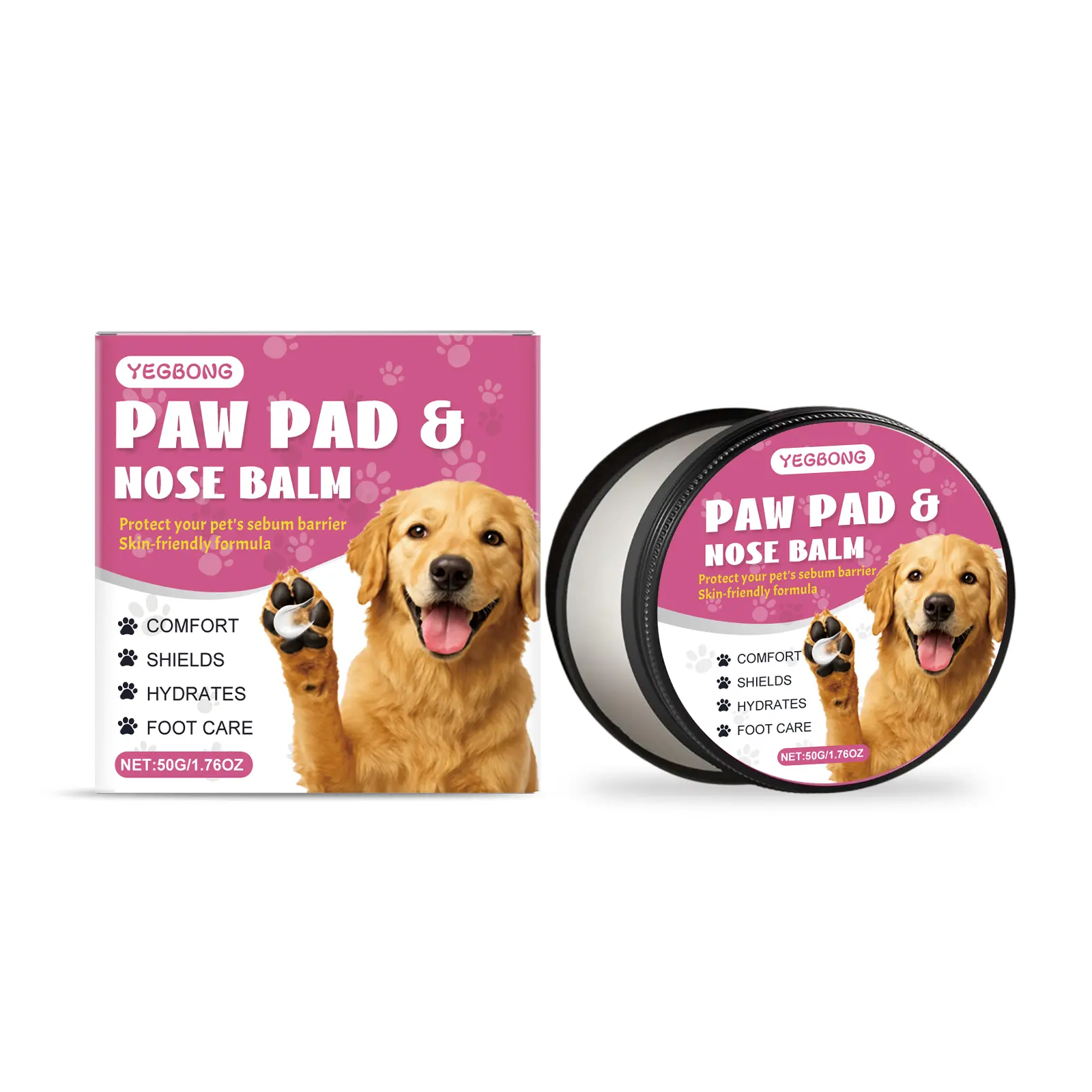 Yegbong Dog Paw Care Cream Gentle care for pet dogs' paws, moisturizing and nourishing paw balm